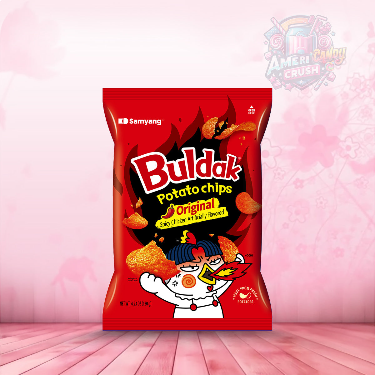 Buldak Original Potato Crisps 55g