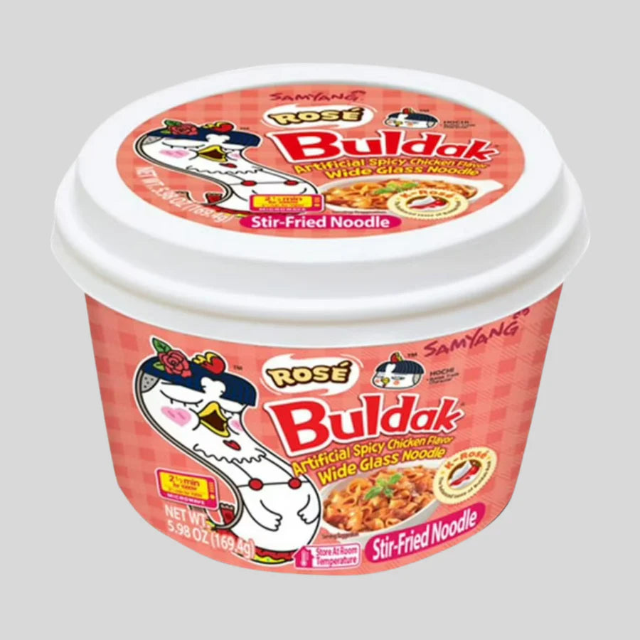Samyang - Buldak Dangmyeon Glass Noodle (Rose) 164.5g – Haisue