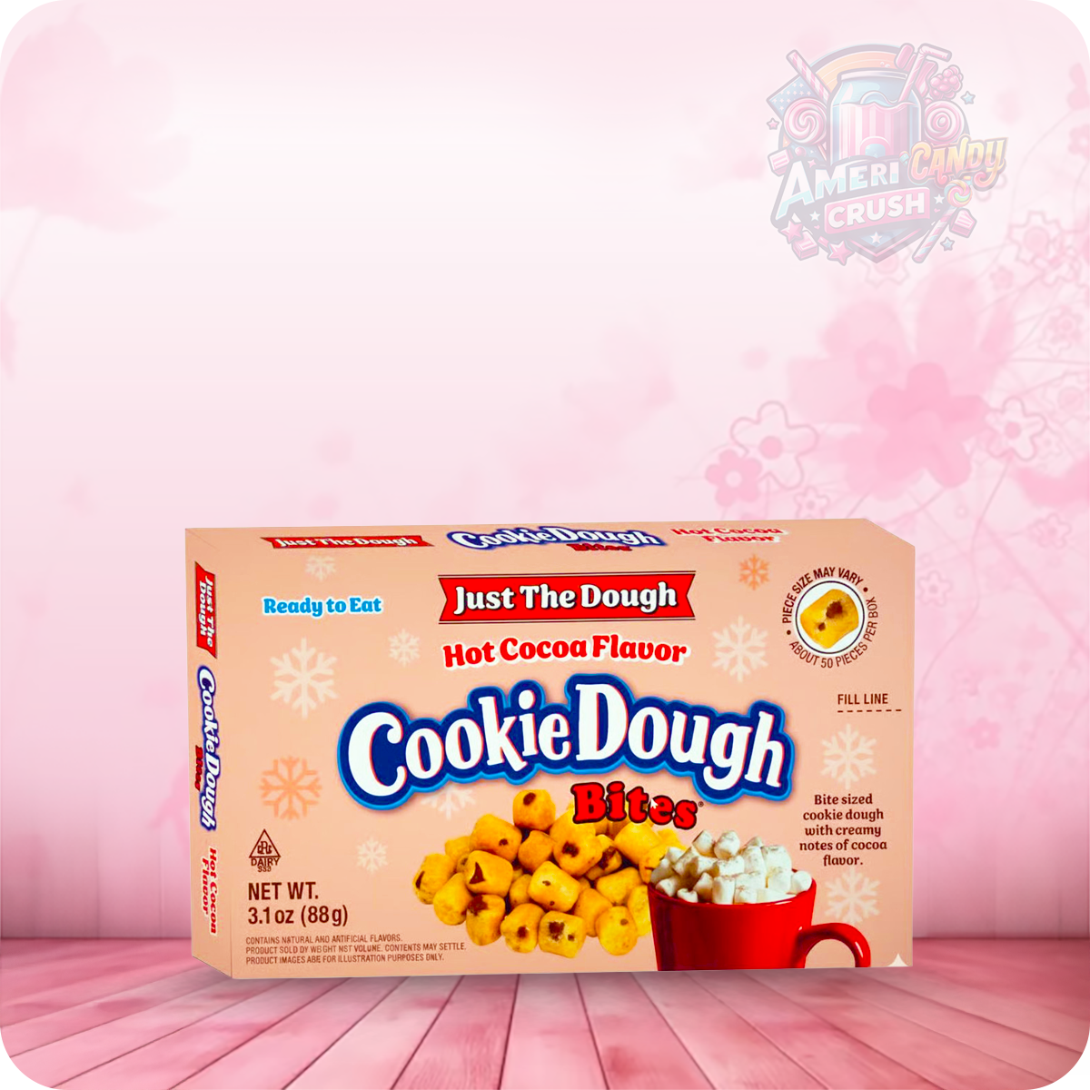 Cookie Dough Bites Just the Dough Hot Cocoa 3.1oz (88g)