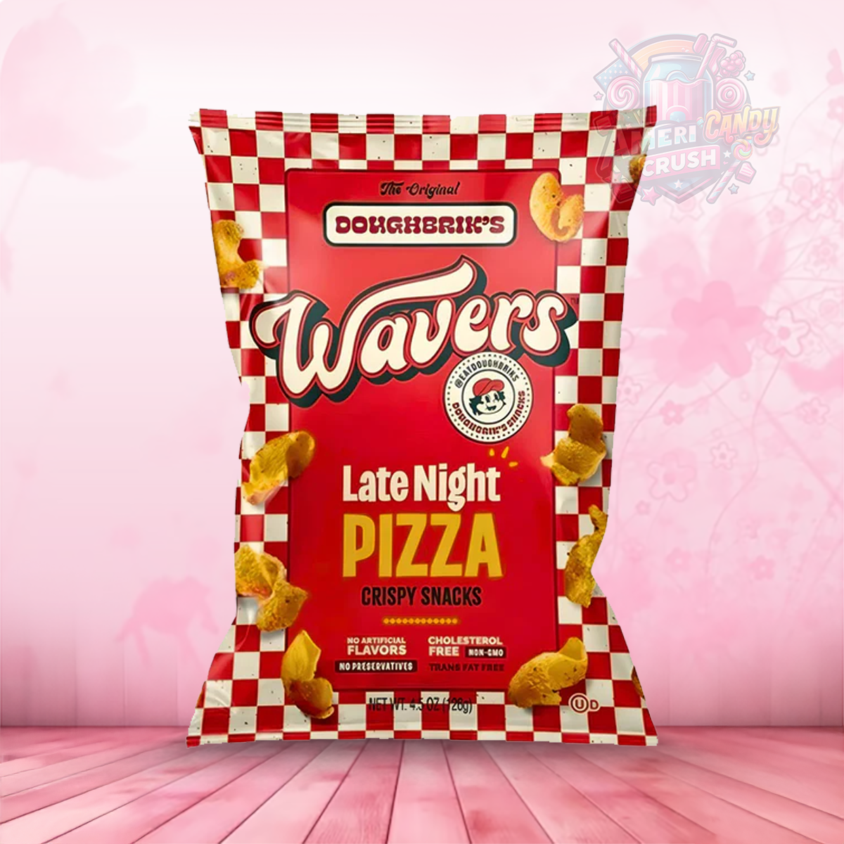 Doughbrik’s Late Night Pizza Wavers Crisps 126g – Viral David Doughbrik Snack