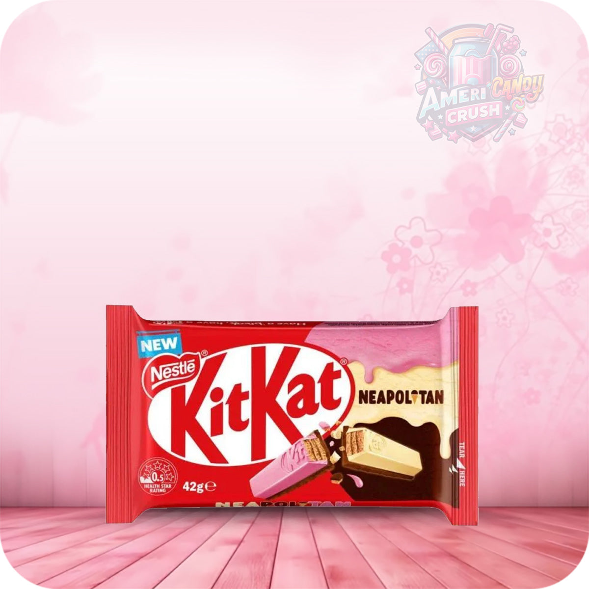 Nestle Kitkat Neapolitan Bar Aussie 42g