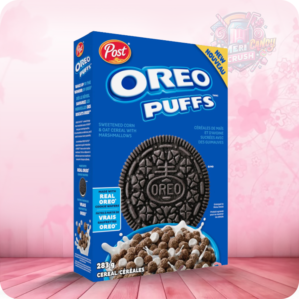 Post Oreo Puffs Cereal 283g