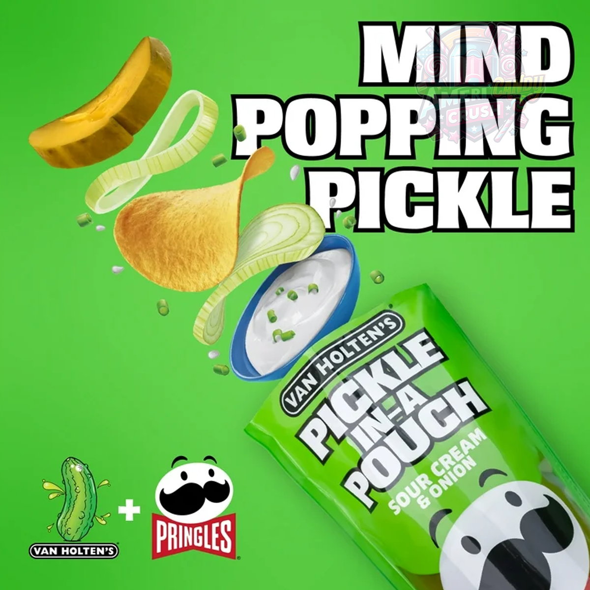 Van Holten's x Pringles Pickle In-A-Pouch Sour Cream & Onion (306g)