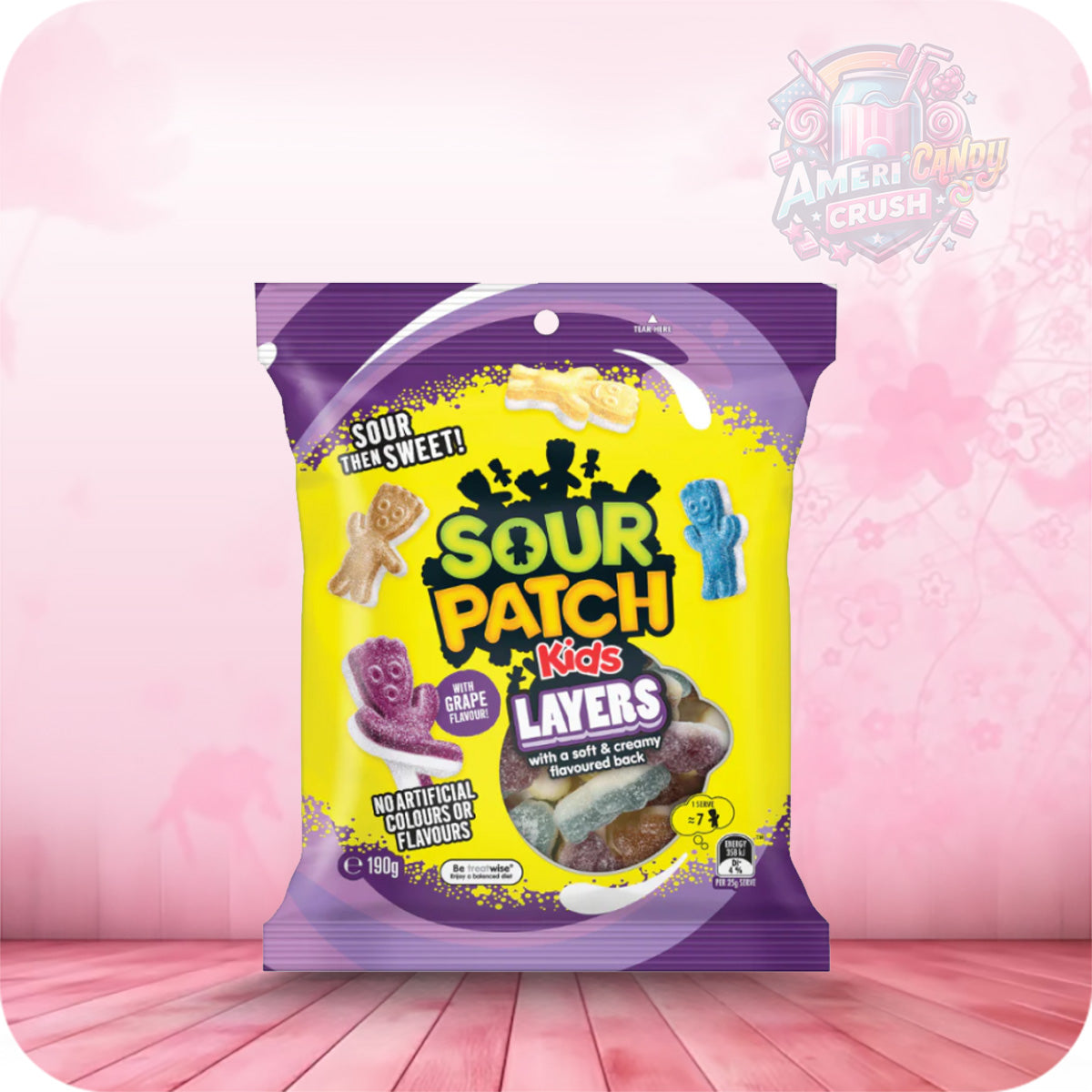 Sour Patch KIDS Layers Australia 190g