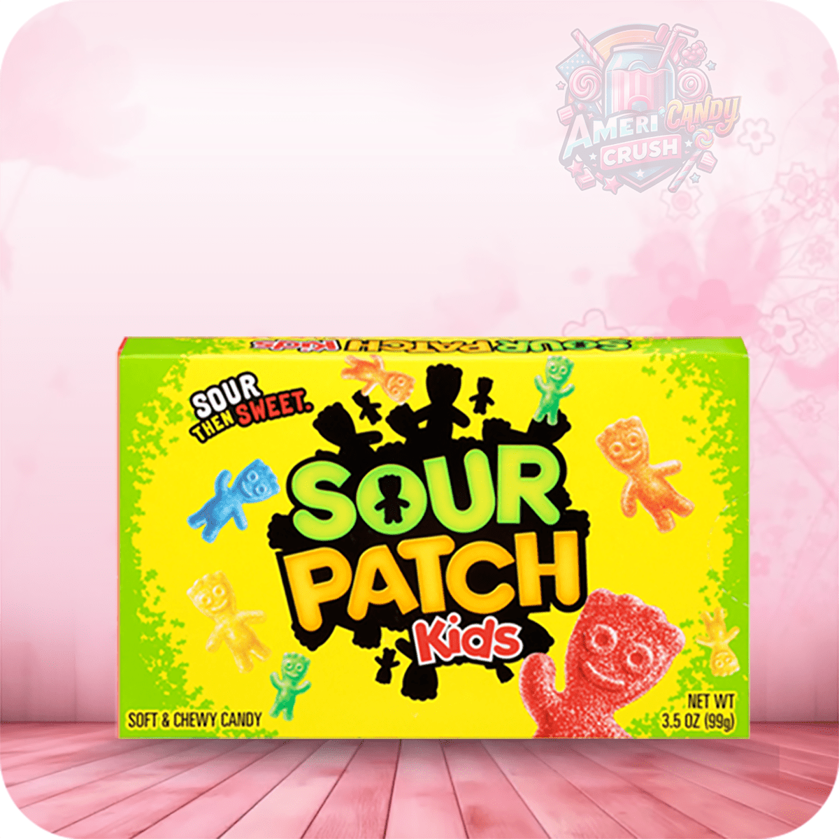 Sour Patch Kids Original Theatre Box – Sweet & Sour Chewy Candy 99g