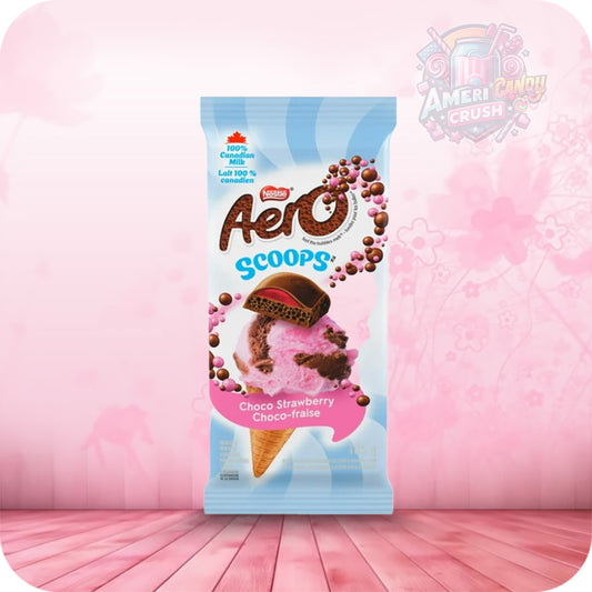 AERO Scoops Choco Strawberry  105g CANADA