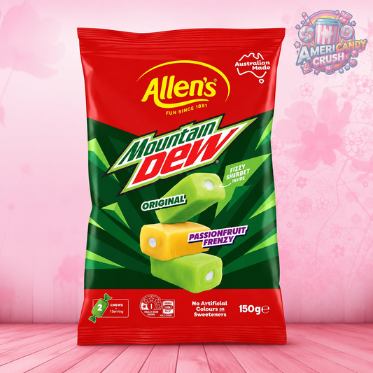 Allen's Mountain Dew Chews 150g