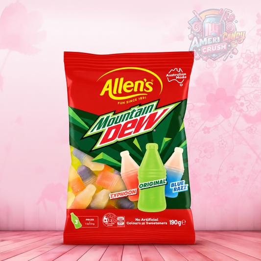 Allen's Mountain Dew Jellies 190g