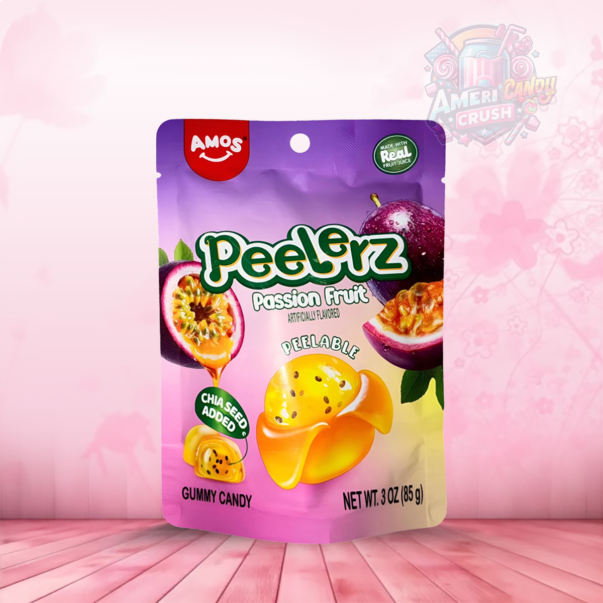 Amos Peelerz Passion Fruit Peg Bag 6oz (170g)