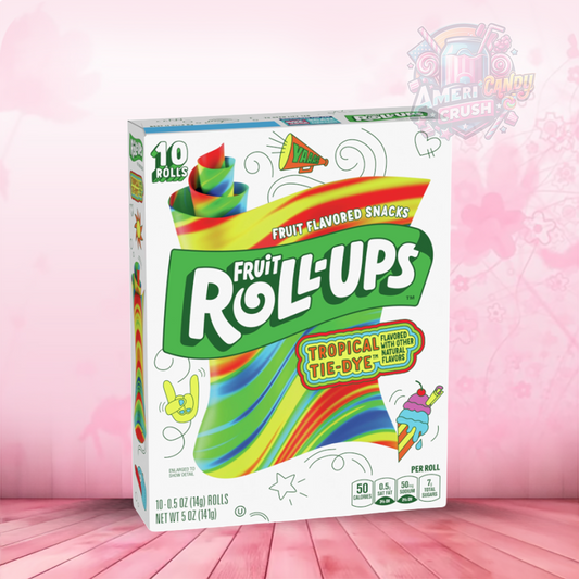 Betty Crocker Fruit Roll-ups Tropical Tie-Dye 5oz (141g)