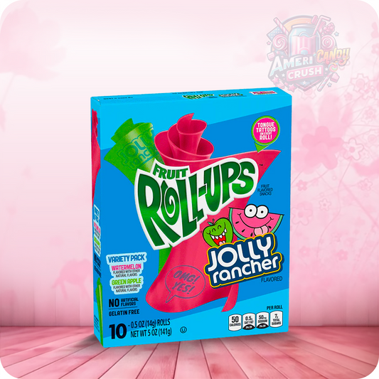Betty Crocker Fruit Roll Ups Jolly Rancher Variety Pack Box 141