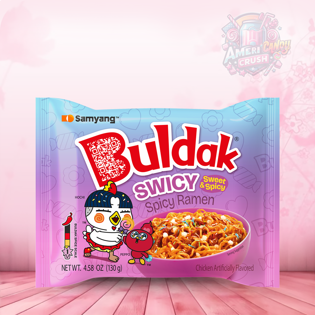 Samyang Buldak Swicy (Sweet &amp; Spicy) Spicy Ramen 130g