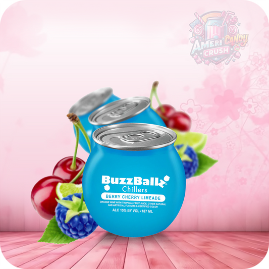 Buzzballz Berry Cherry Limeade 200ml 13.5%