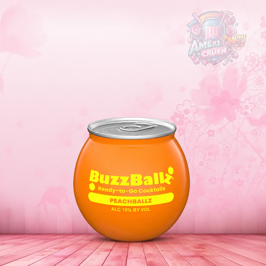 Buzzballz Cocktails  PeachBallz USA Imported 15% 200ml