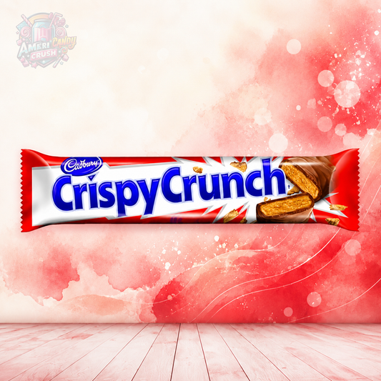 Cadbury Crispy Crunch 48g Canadian chocolate bar with crispy peanut butter filling – imported chocolate UK