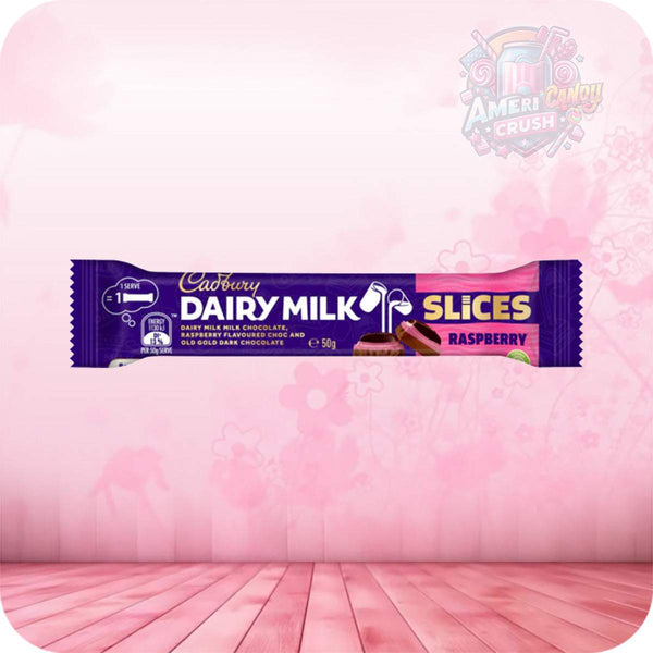 Cadbury Slices Raspberry 50g - Delicious Snack for Chocolate Lovers