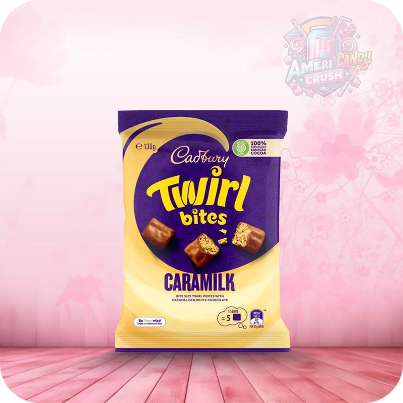 Cadbury Twirl Bites Caramilk 130g - Chocolate Snack
