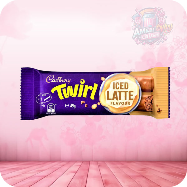 Cadbury Twirl Iced Latte 39g - Chocolate Snack Australian