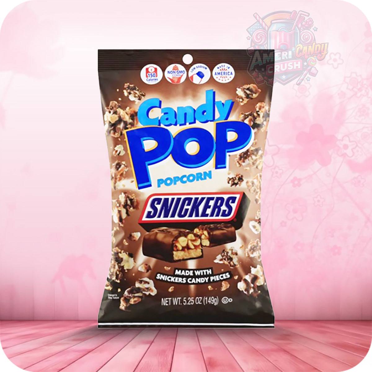 Candy Pop Popcorn Snickers 149g