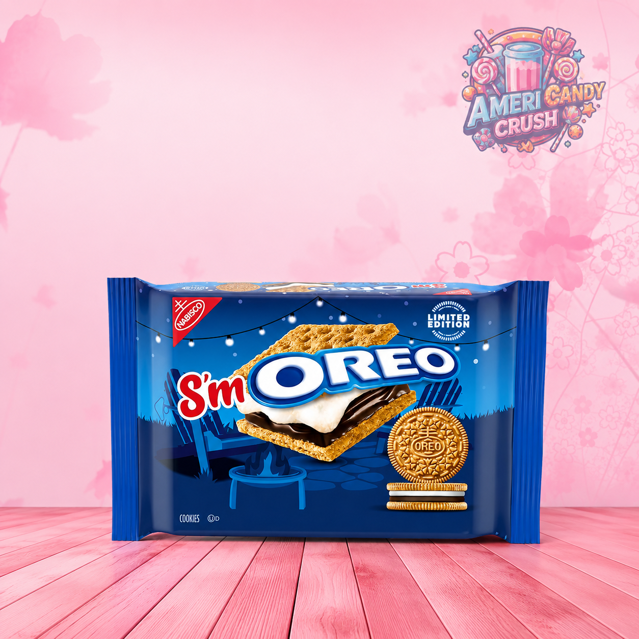 Oreo Limited Edition S'Moreo Sandwich Cookies 10.68oz (303g)