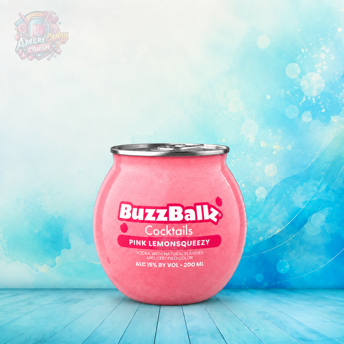 BuzzBallz Cocktails Pink Lemonsqueezy 200ml – Pink Lemonade Cocktail Americandy