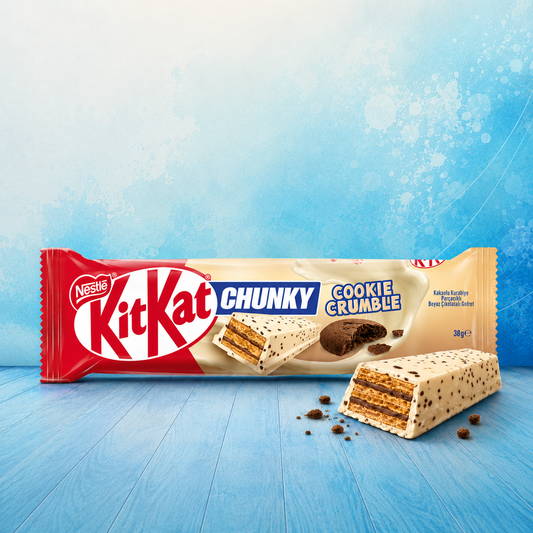 Nestle Kitkat Chunky Cookie Crumble Chocolat 38G Turkey