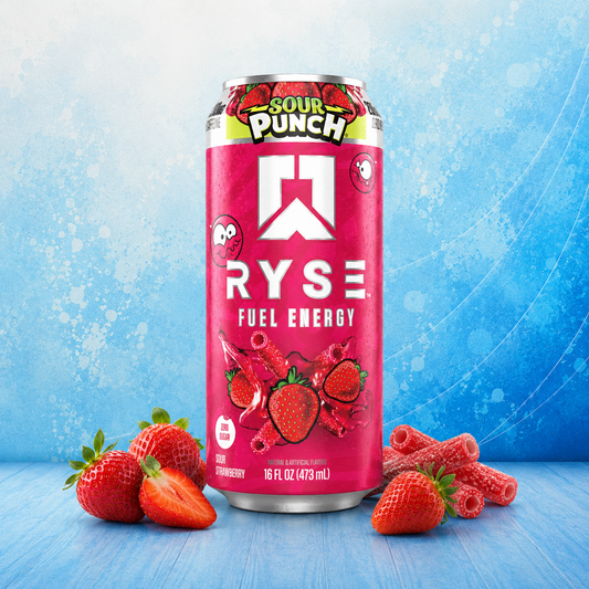 Ryse Fuel™ Energy Sour Punch Sour Strawberry 473ml
