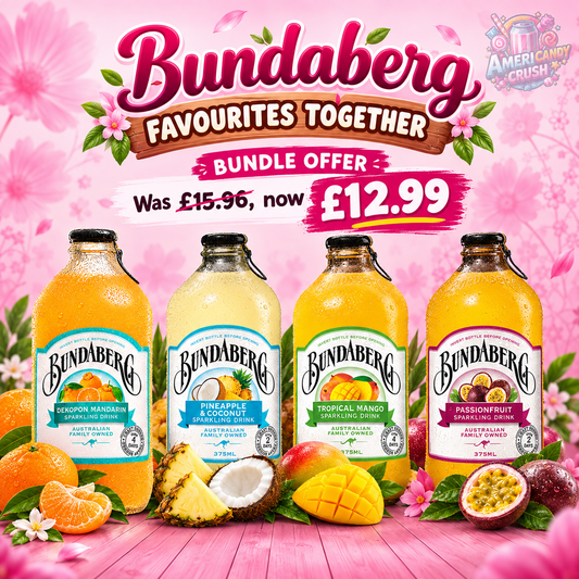 BundaBerg Bundle (Pack of 4 Bottles) Americandy