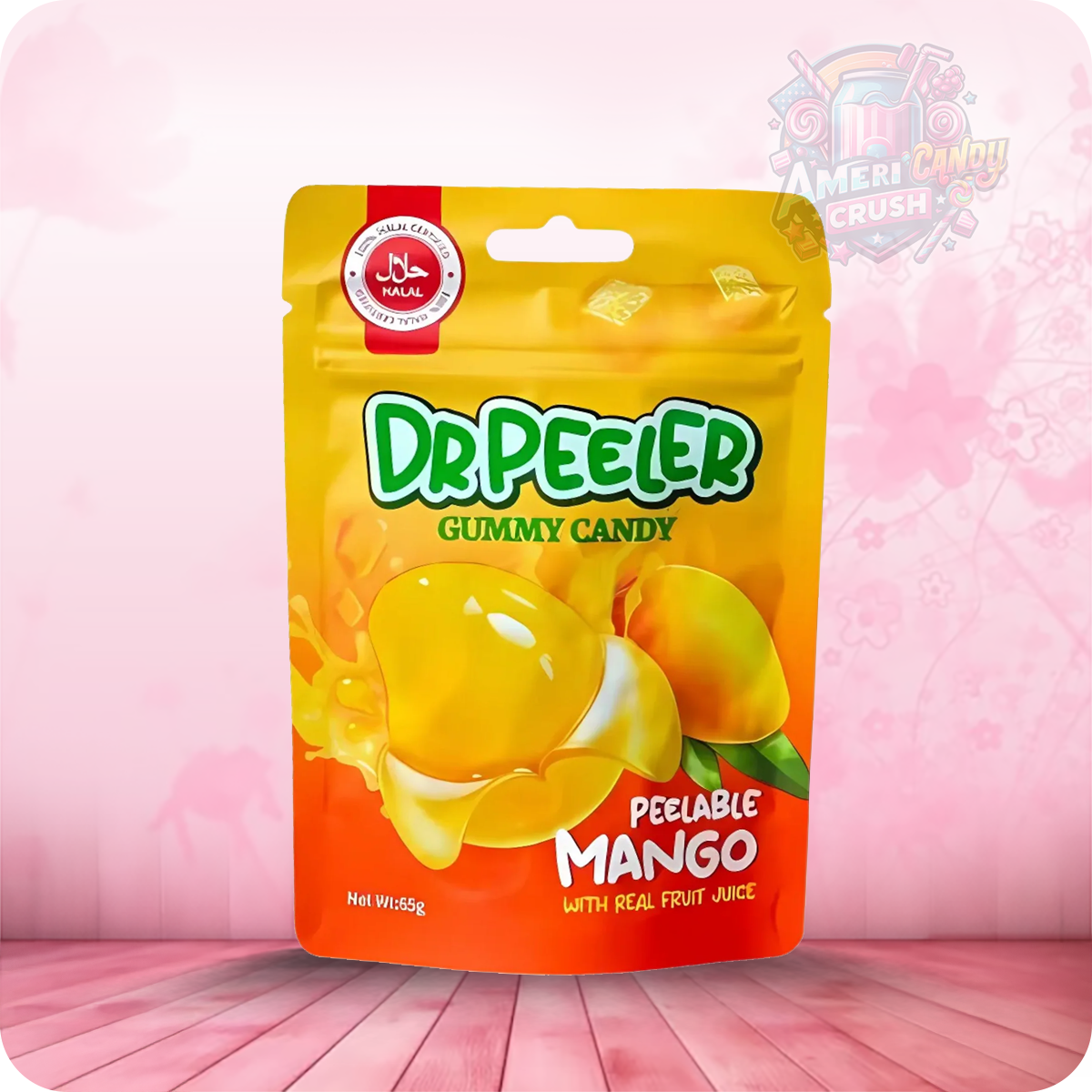 Dr Peeler Halal Gummy Candy Mango