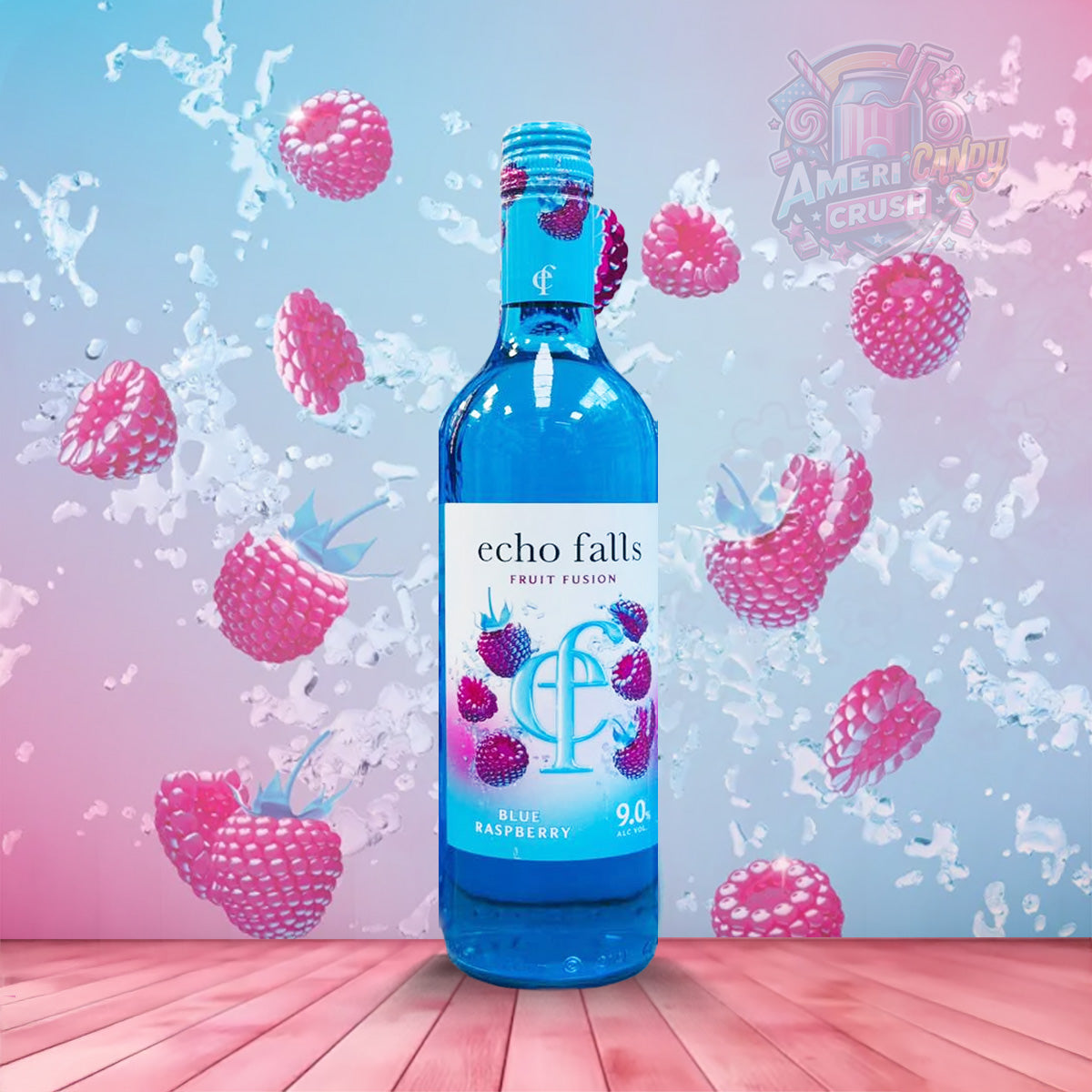 Echo Falls Blue Raspberry TikTok Viral Blue Raspberry Wine – Americandy