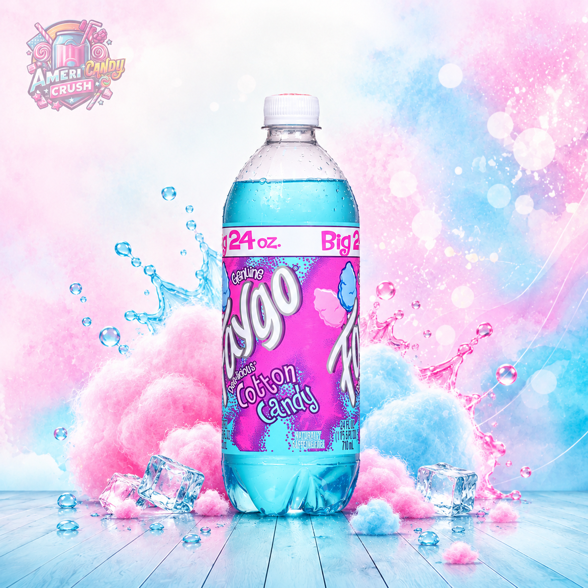 Faygo Cotton Candy 710ml – American Soda Drink UK Americandy