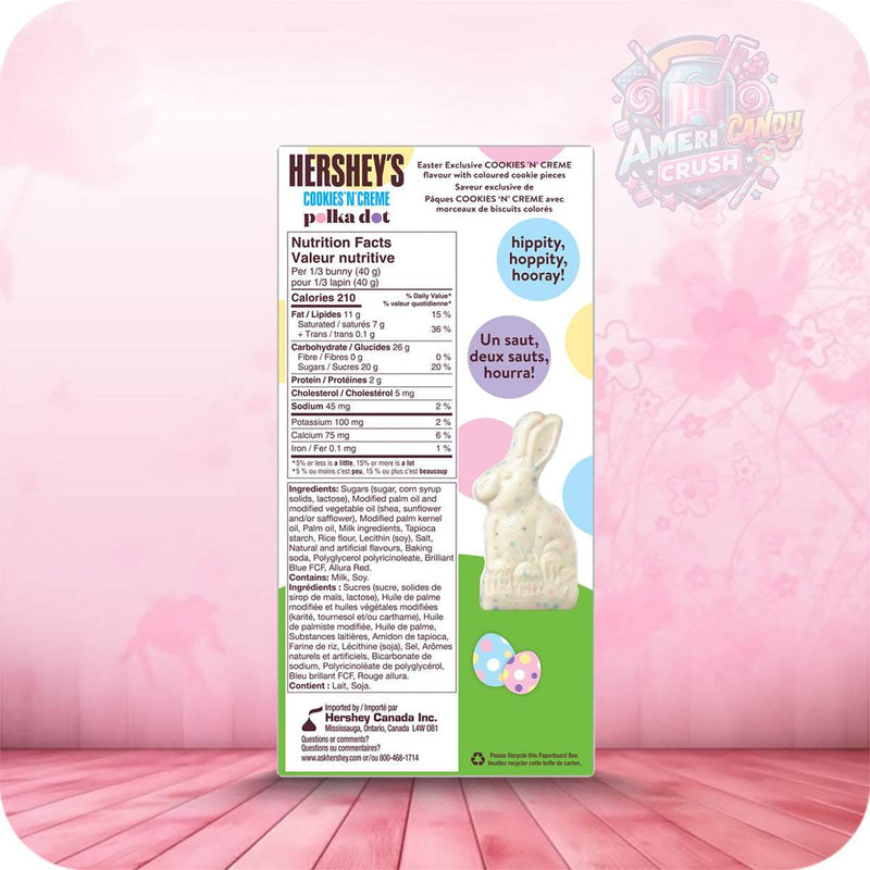 HERSHEY'S COOKIES 'N' CREME POLKA DOT Bunny 120g