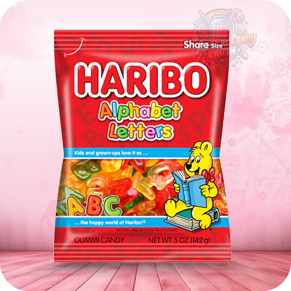 Haribo Alphabet Letters Peg Bag 142g