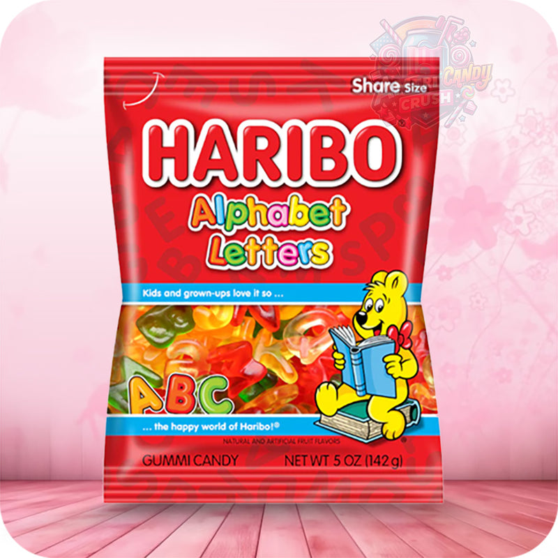 Haribo Alphabet Letters Peg Bag 142g
