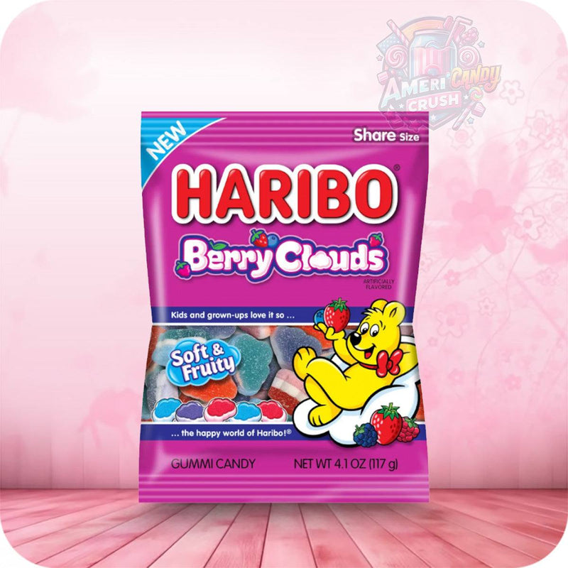 Haribo Berry Clouds Peg Bag 4.1oz (117g) 	Sweets & Candy 	x	2.99