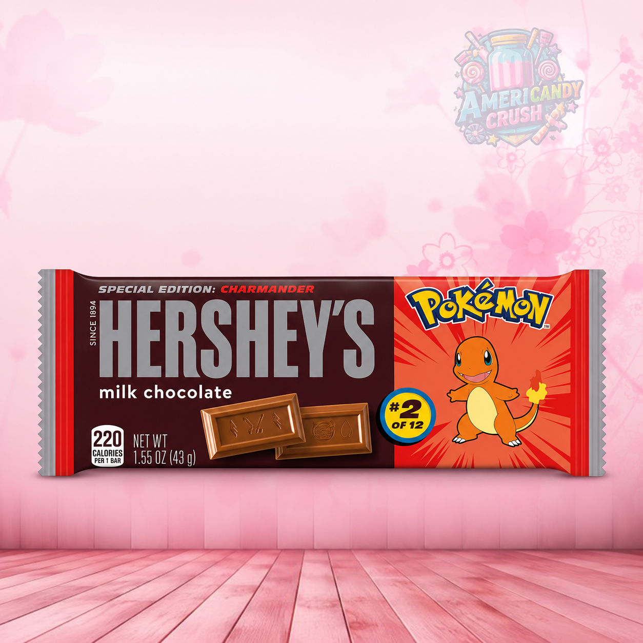 Hershey's Special Edition Pokemon Milk Chocolate with Almond 43g
