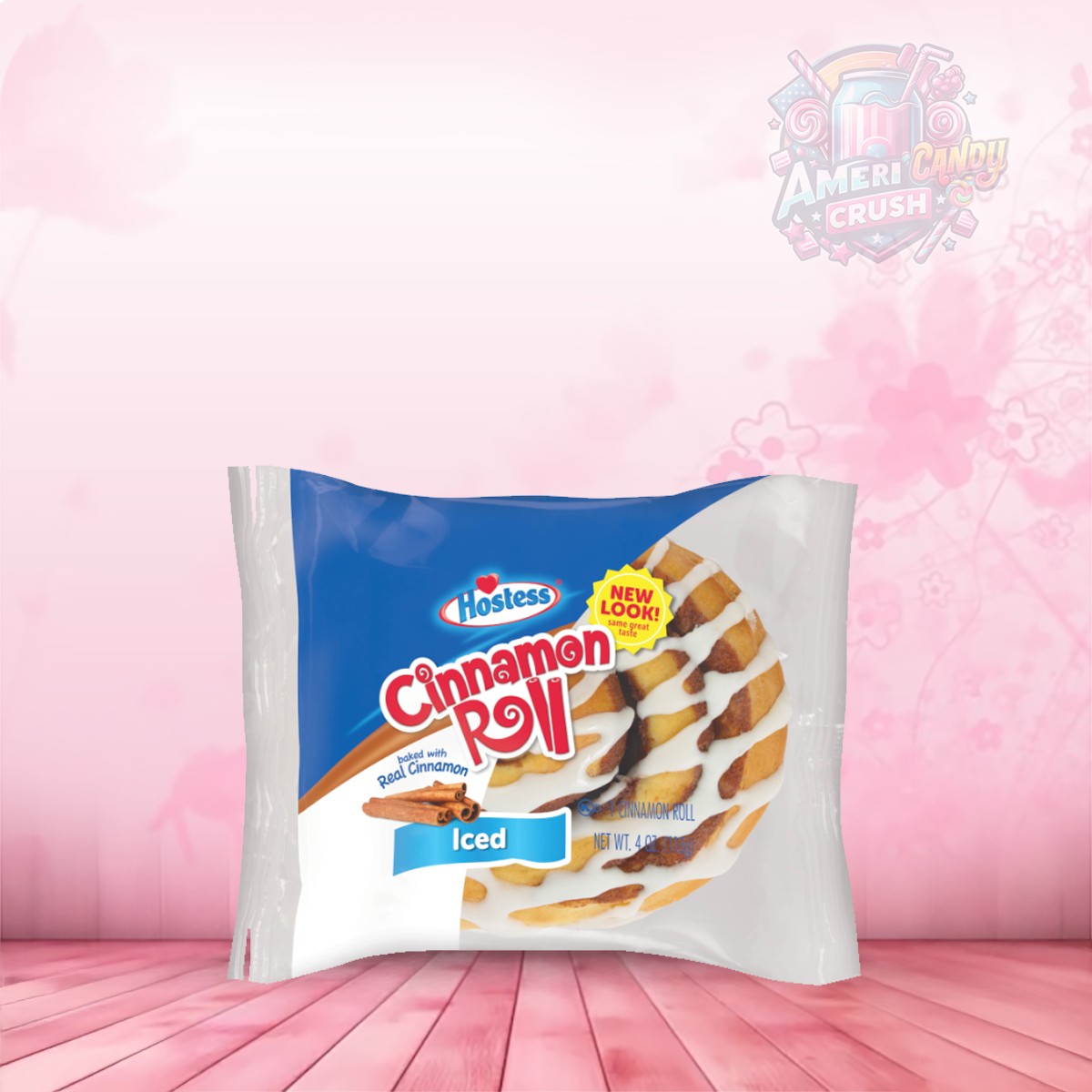Hostess Cinnamon Roll 4oz (113g) Single Serve
