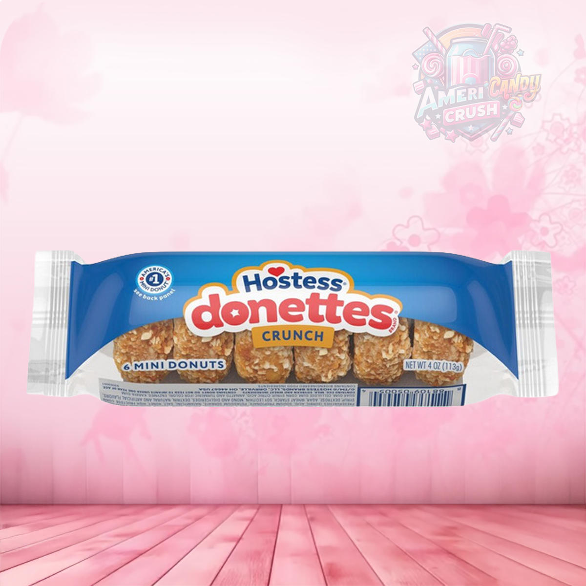 Hostess Crunch Donettes 4oz Single Serve