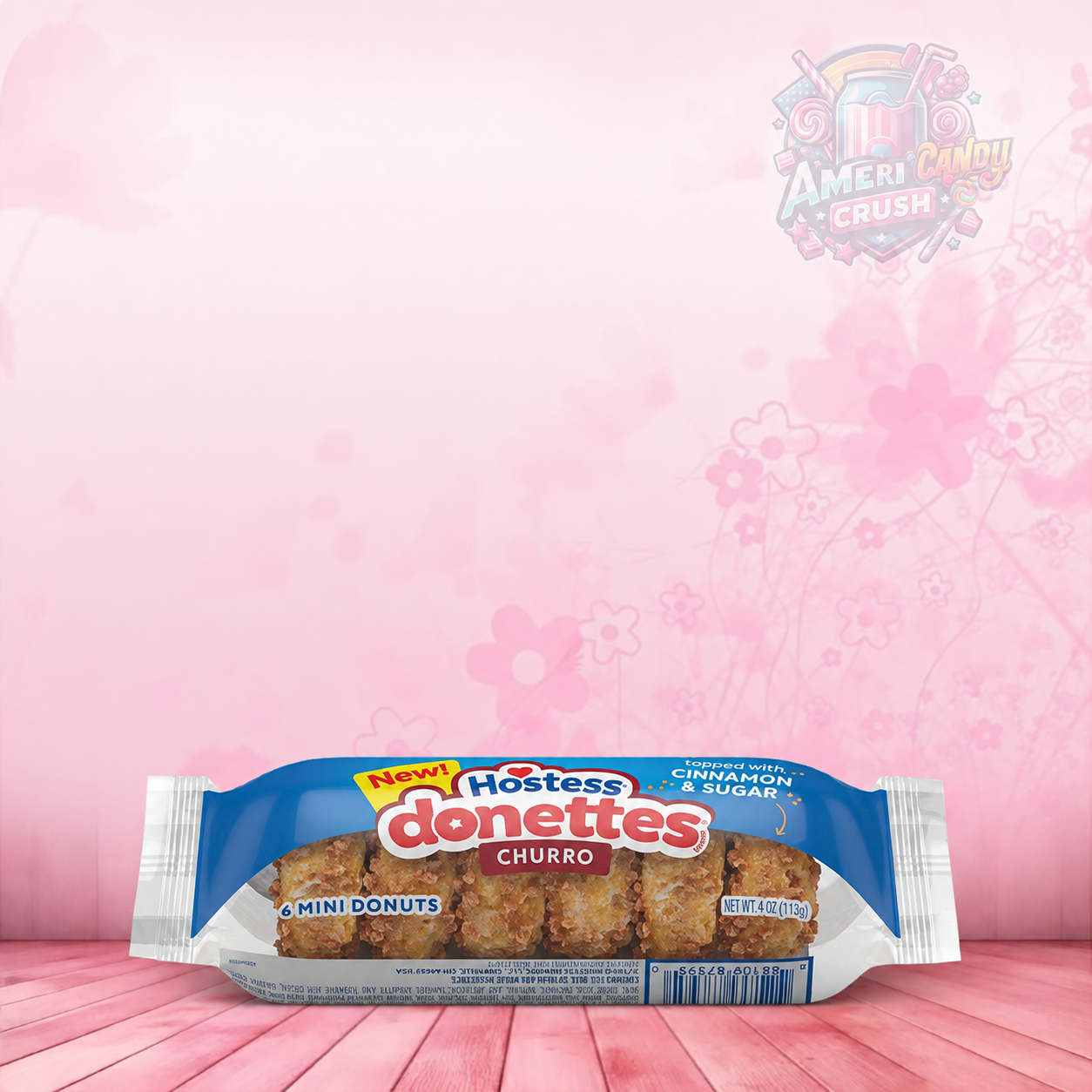 Hostess Mini Donettes 6pk - Churro - 3oz (85g)