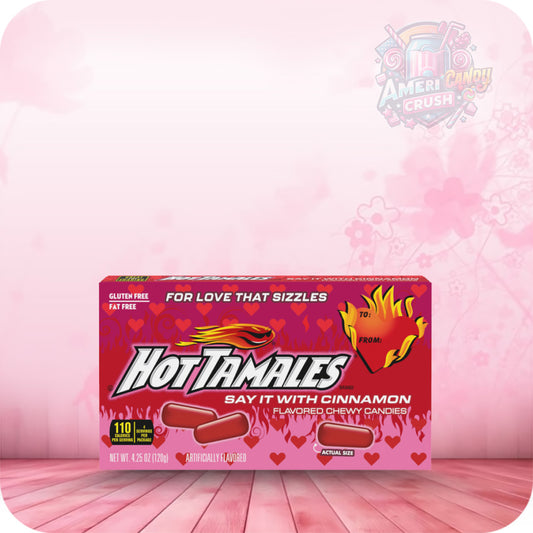 Hot Tamales Valentine Mix Theater Box 4.25oz 120g