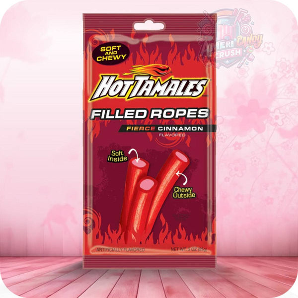 Hot Tamales Filled Ropes 3oz (85g)