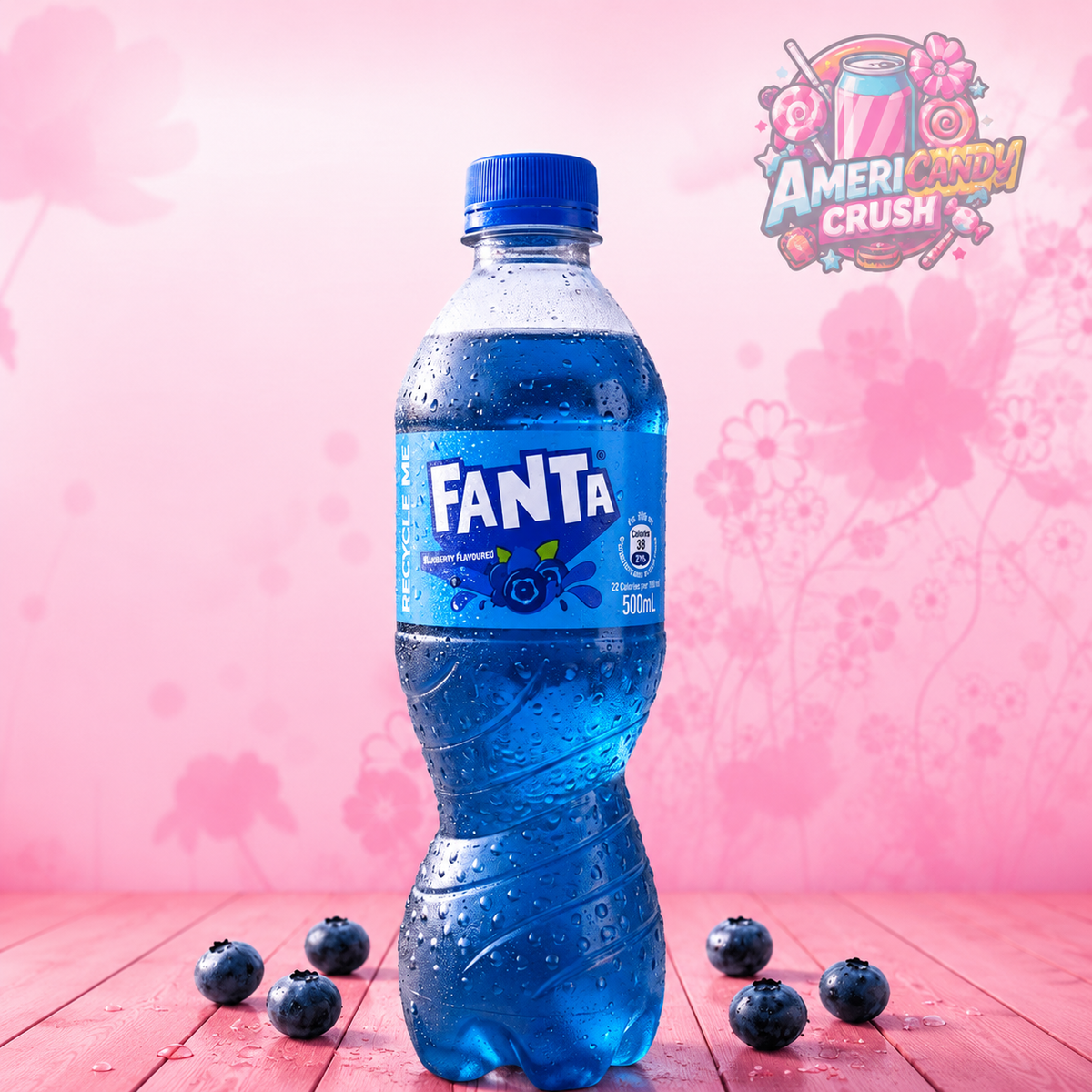 Fanta Blueberry Hong Kong 500ml Americandy