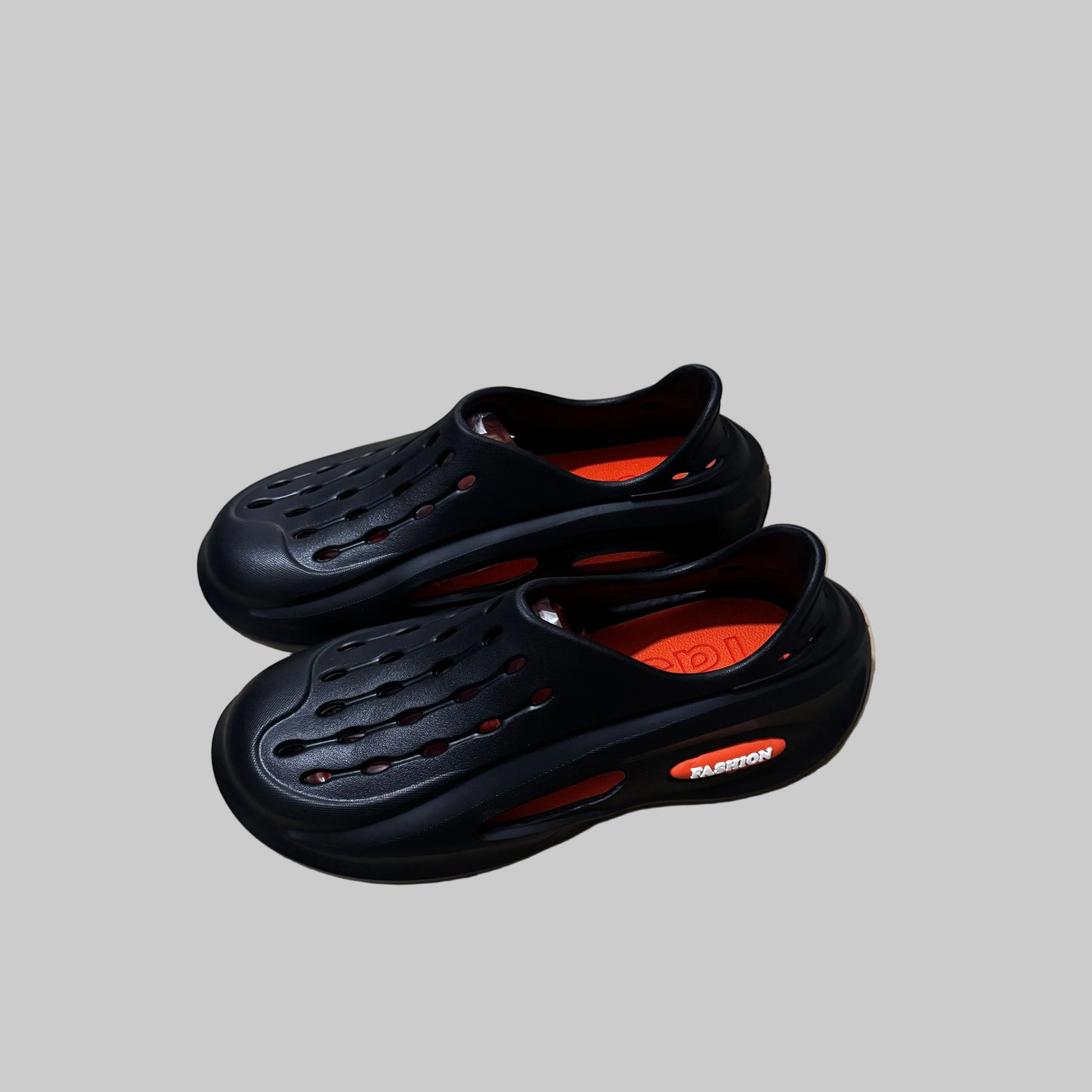 Men's Summer Outdoor Clogs with Non-Slip Soft Sole, EVA Wrap-Around Slippers for Outdoor Sports and Beach, Thick-Soled Sandals