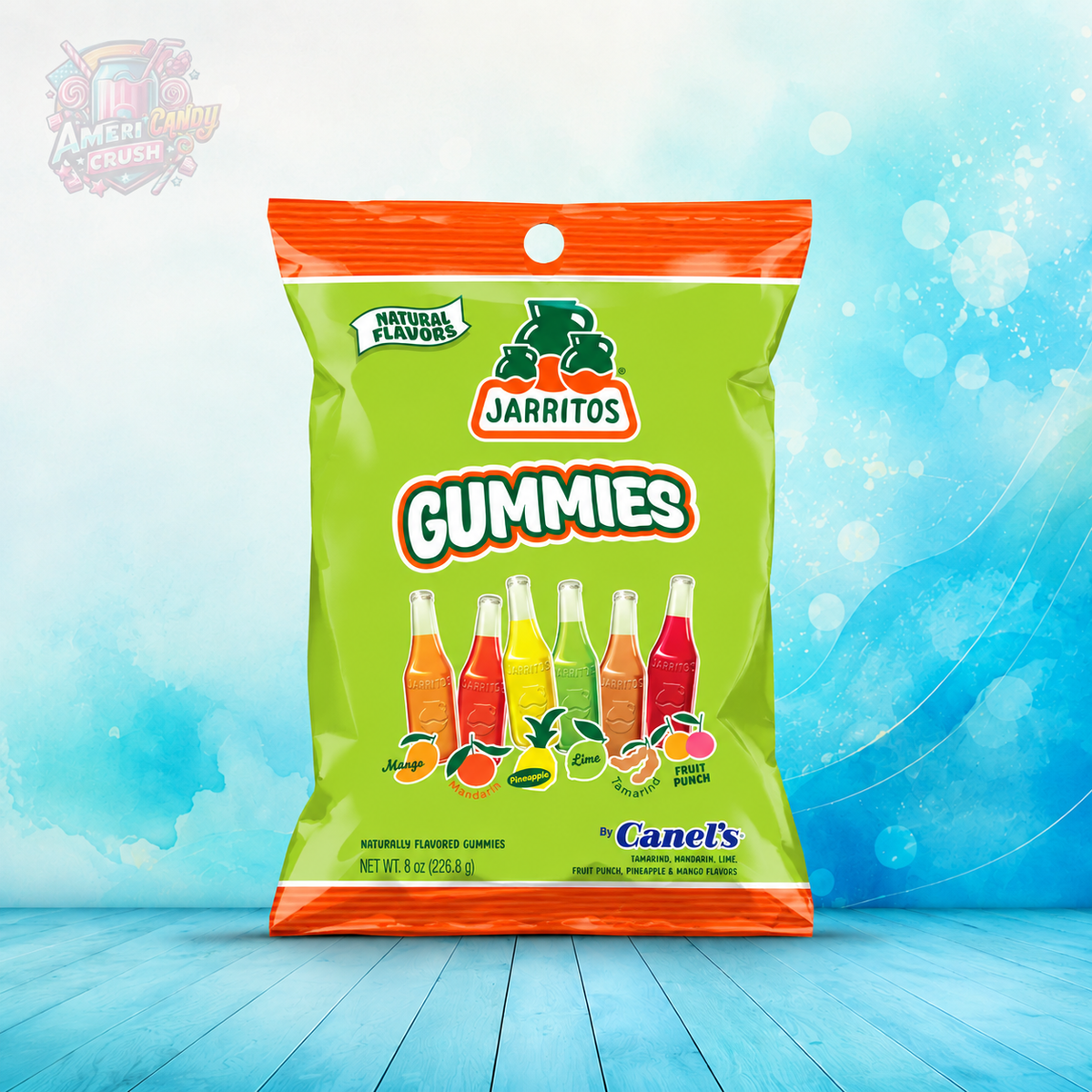 Jarritos Gummies 226.8g Mexican Soda Flavoured Gummy Candy