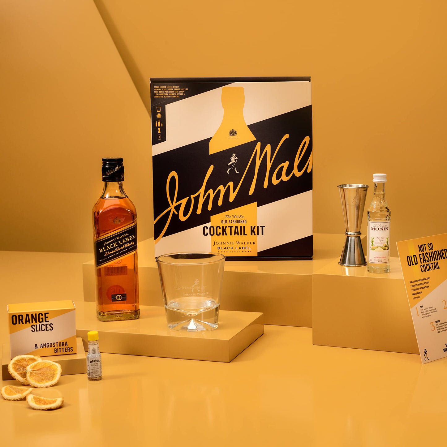 Johnnie Walker Black Label The Not So Old Fashioned Cocktail Kit