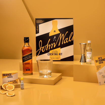 Johnnie Walker Black Label The Not So Old Fashioned Cocktail Kit