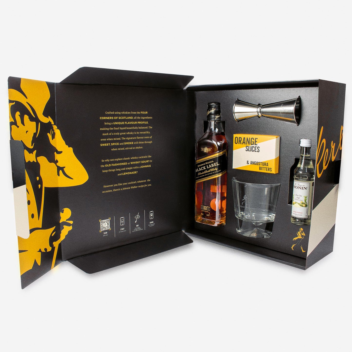 Johnnie Walker Black Label The Not So Old Fashioned Cocktail Kit