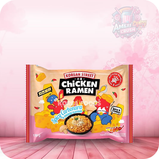 KOST Spicy Carbonara Chicken Flavour Stir Fried Noodle 130g