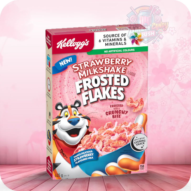 Kellogg's Frosted Flakes Strawberry Milkshake 435g