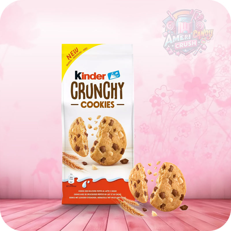 Kinder Crunchy Milk & Chocolate chip Cookies 136g
